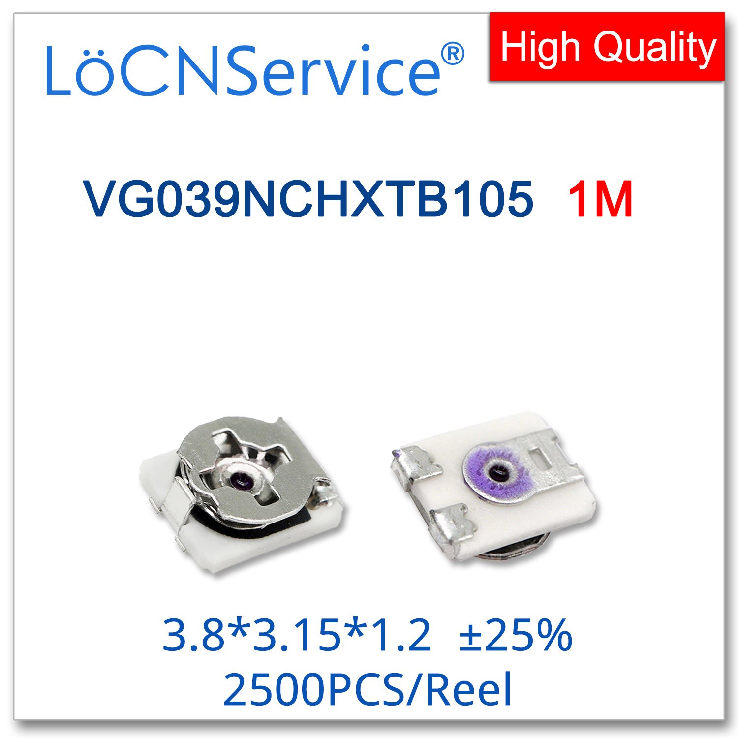 LoCNService 3*3 3.8*3.15*1.2 25% VG039NCHXTB105 1M SM..